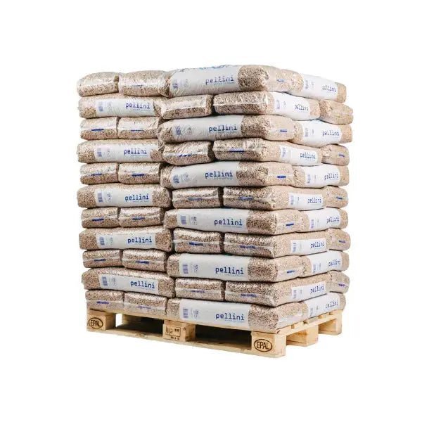 Pellini Holzpellets ENplus A1 – 990 kg Palette (66×15 kg), Heizwert ≥4,6 kWh/kg, DINplus/ENplus A1