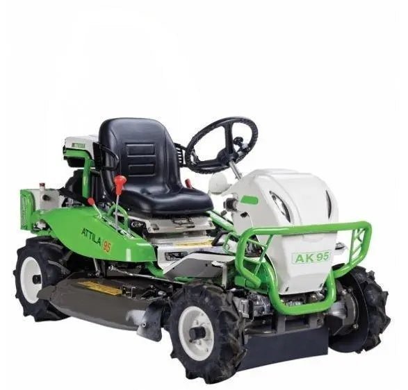 Etesia Attila AK95 Aufsitzgestrüppmäher, 95 cm Schnittbreite, Kawasaki FS541V Motor, Differentialsperre