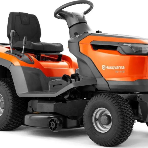 Husqvarna Rasentraktor TC 112, 95 cm Schnittbreite, 413 cm³ Motor, Hydrostat, 200 L Fangkorb