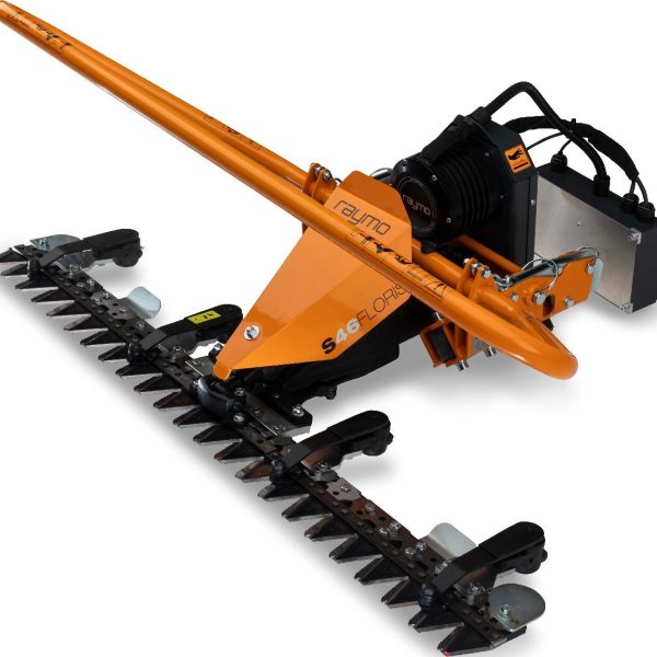 Raymo S46FLORIS Balkenmähwerk elektrisch – Umweltfreundliches Einzelbalken-Mähwerk für Wildblumenwiesen