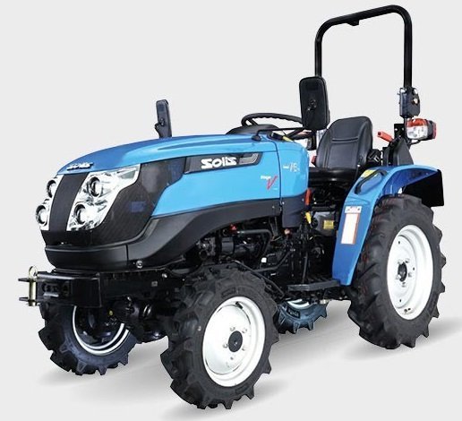 Solis 16 Kleintraktor 16 PS Diesel mit Allrad – Kompakttraktor mit 3-Zylinder Motor & Zapfwelle