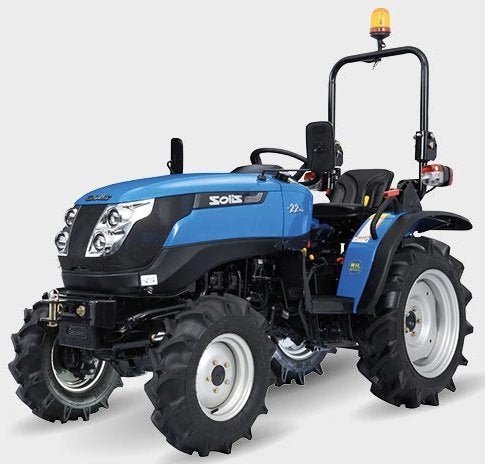 Solis 22 Kleintraktor mit Servolenkung & Allrad – 22 PS Kompakttraktor