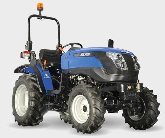 Solis 26 Kleintraktor mit Allrad & Servolenkung – 26 PS Mitsubishi Dieseltraktor