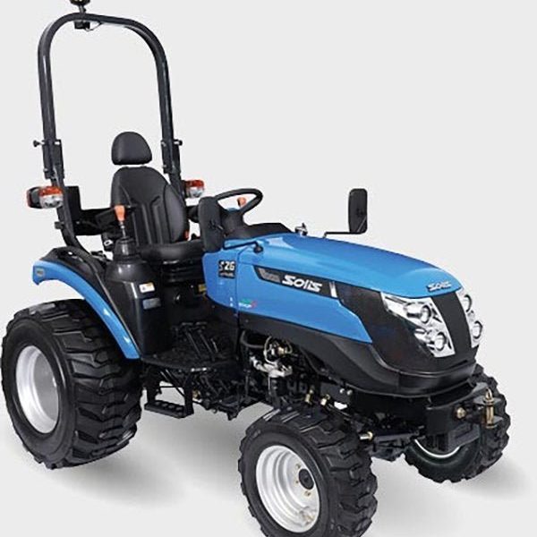 26 PS Hydrostat Kleintraktor mit Mitsubishi Dieselmotor – Allrad Kompakttraktor mit Servolenkung