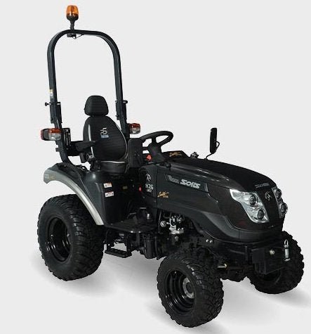 Solis 26 HST Limited Edition Schwarz 26 PS Diesel mit Allrad – Hydrostat Kleintraktor mit Mitsubishi Motor