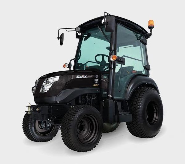 Solis 26 HST Panther Kleintraktor mit Kabine Schwarz – 26 PS, Hydrostat, Allrad
