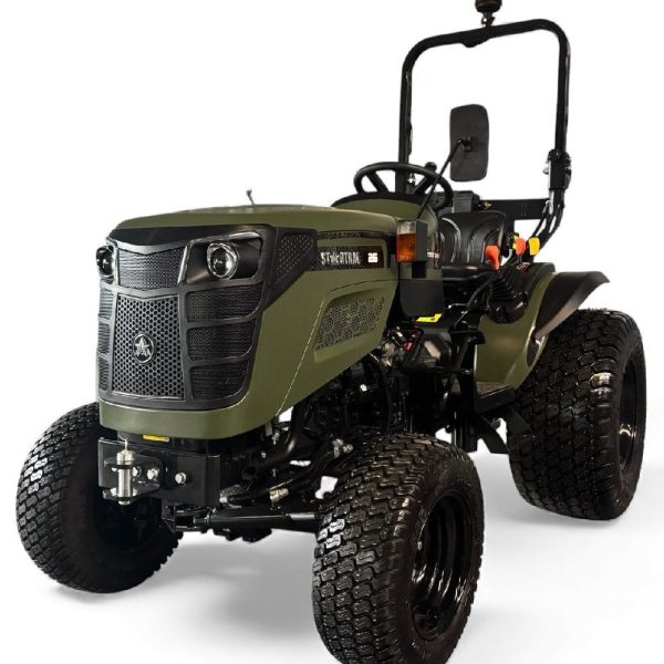 Startrac 26 HST Kleintraktor 25 PS Diesel – Hydrostat Allradtraktor mit Rasenbereifung & Zapfwelle