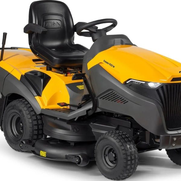 STIGA Estate 9102 W Rasentraktor 102 cm – 635 cm³ V-Twin, Hydrostat, 320 L Fangkorb