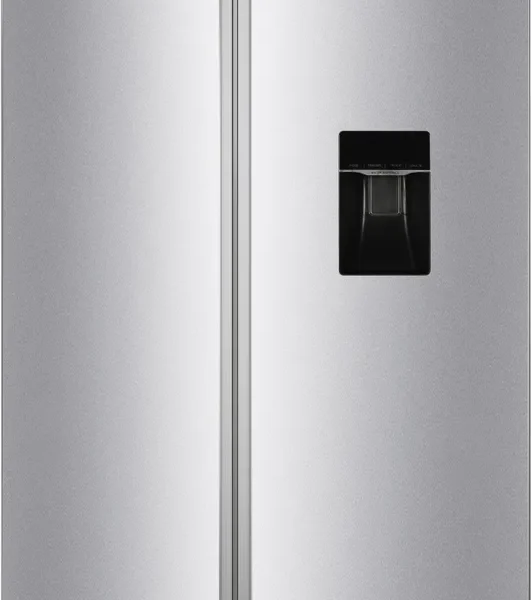 PKM SBS444EIXWD Side-by-Side Kühlschrank 439 L NoFrost mit Wasserspender Inox
