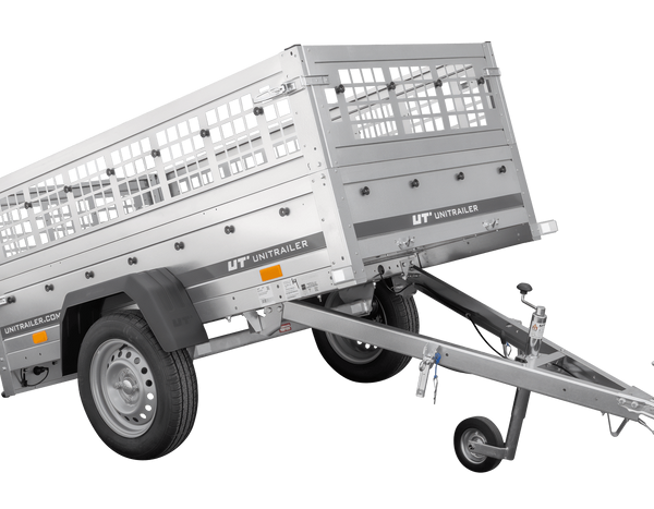 Anhänger Führerschein B Garden Trailer 200 KIPP 200×106 cm 750 kg mit Laubgitteraufsatz-Neu