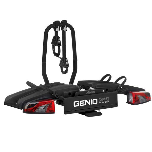 Atera Genio Pro – Anhängerkupplungsplattform für 2 Fahrräder 022785 (schwarz)-Neu
