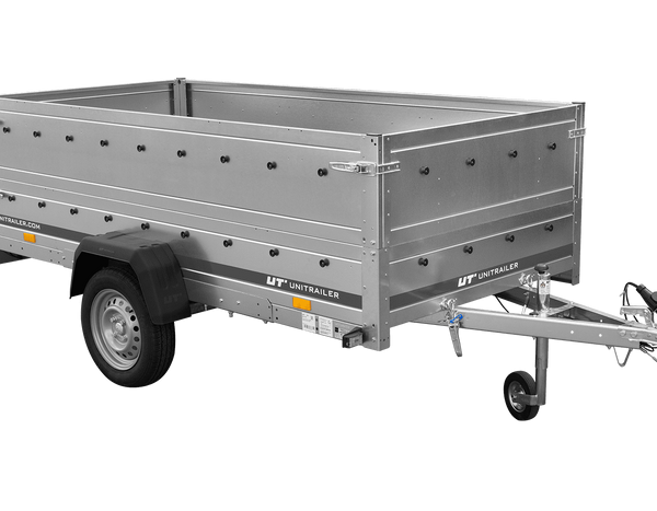 B Führerschein Anhänger GARDEN TRAILER 264 KIPP mit Bordwandaufsatz und Stützrad-Neu