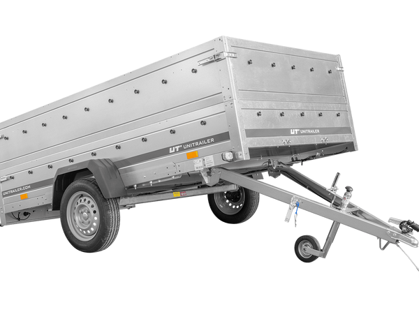 PKW-Anhänger 264×150 UNITRAILER GARDEN 265 KIPP mit dem Bordwandaufsatz-Neu